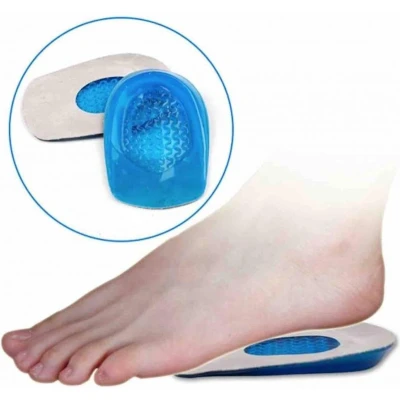 Afbeelding van Scoby Inlegzool Hielspoor zooltjes Hielbescherming Gel Insoles 1 paar Blauw