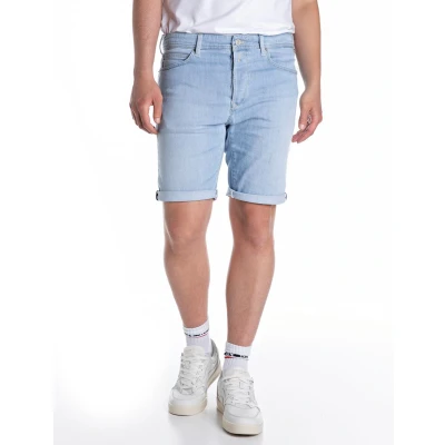 Afbeelding van Replay Jeans Short Pantaloncini PF Licht blauw 34