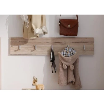 Afbeelding van Trendteam smart living garderobekast kast Malea Wandboard 88 x 18 2 cm Eiken San Remo decor