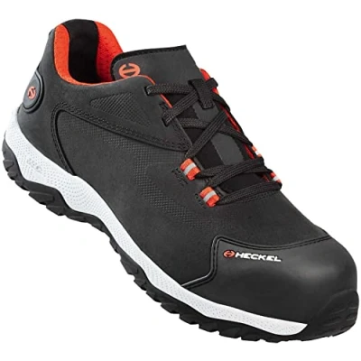 Afbeelding van Heckel MS 300 Low S3 P36 lichte en flexibele halfhoge veiligheidsschoenen, zwart, oranje, 41 EU