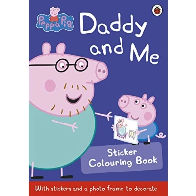 Afbeelding van Peppa Pig: Daddy and Me Sticker Colouring Book