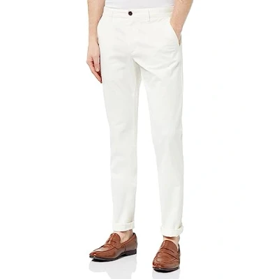 Afbeelding van Tommy Hilfiger Heren Denton Chino Premium GMD geweven broek, Wit, 28W / 34L