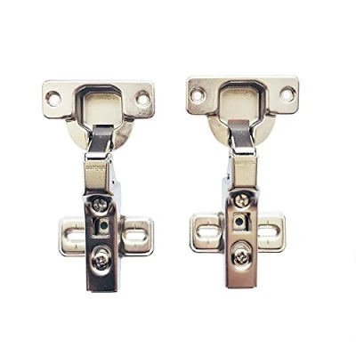 Afbeelding van Blum Clip Top 100 Graden Helft Opgelegd Standaard Scharnieren voor Keukenkast Kastdeurscharnier Zonder BLUMOTION demper 71M2650 Made in Austria Verpakking van 2pcs