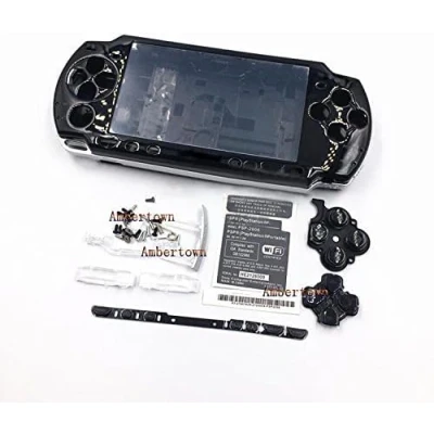 Afbeelding van NIEUWE Vervanging Sony PSP 2000 Console Volledige Behuizing Shell Cover Met Knop Set Zwart