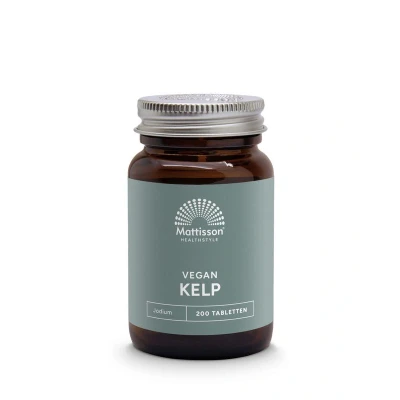 Afbeelding van Mattisson Healthstyle Kelp Algen Extract Tabletten 200TB