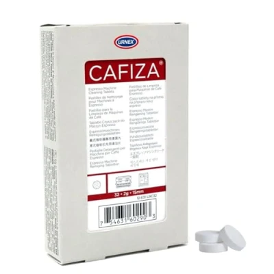 Afbeelding van Urnex Cafiza Espresso en koffiemachine Reinigingstabletten 2g (coffee machine cleaning tablets) 32 stuks