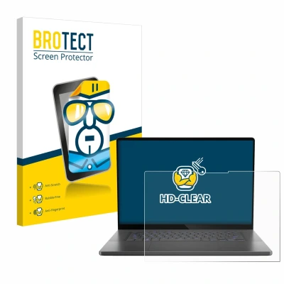Afbeelding van BROTECT Screenprotector voor ASUS ROG Zephyrus G16 2024 GU605 Folie Beschermfolie transparant