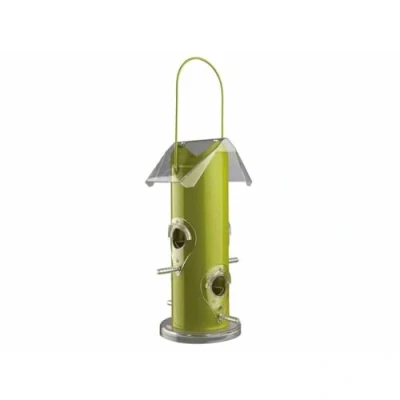 Afbeelding van Trixie voerdispenser metaal / kunststof groen 25 cm 800 ml
