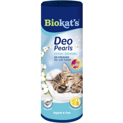 Afbeelding van 6x Biokat&#039;s Deo Pearls Cotton Blossom 700 gr