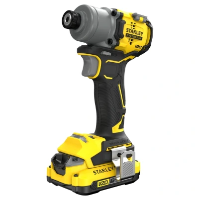 Afbeelding van Stanley 18V 2x2.0Ah Slagschroevendraaier klopboormachine