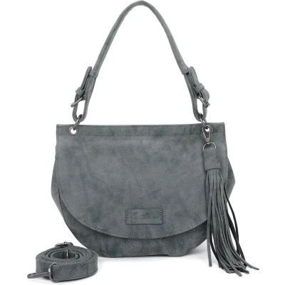 Afbeelding van Fritzi aus Preußen Schoudertas Vintage Fritzi41 Hobo Soda Groene