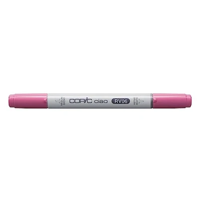 Afbeelding van COPIC Ciao Marker Type RV 06, Cerise, veelzijdige layout marker, op alcoholbasis, met een medium breedte en penseelpunt