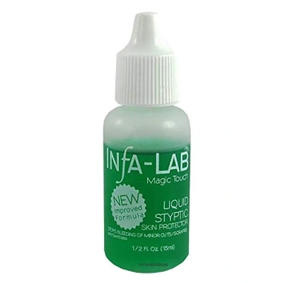 Afbeelding van Infa Lab Magic Touch Liquid Styptische nagels, stop bleeding skin protector Infalab