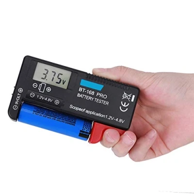 Afbeelding van BT‑168pro Batterijtesters, Digitale Batterijtester voor AAA AA C D 9V 1,5V, Huishoudelijke Kleine Batterijen Knoopcel