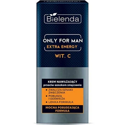 Afbeelding van BIELENDA_Only For Men Extra Energy nawil¿aj¹cy krem przeciw oznakom zmêczenia 50ml