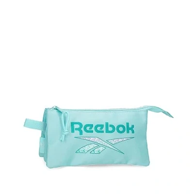 Afbeelding van Reebok ANN pennenetui, drievoudig, Blauw, 22 x 12 5 cm, polyester, Eén maat, Drievoudig etui