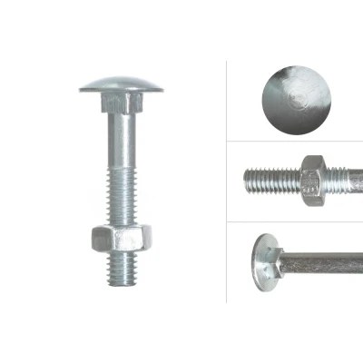 Afbeelding van Slotbouten Verzinkt M6 x 30 mm 10 Stuks