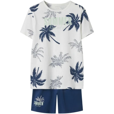 Afbeelding van NAME IT NKMNIGHTSET SS Titan SUMMER NOOS Jongens Nacht setje