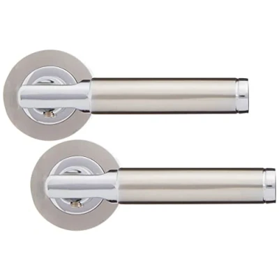 Afbeelding van Carlisle Brass GK006SNCP/INTB Handvatten, Scharnieren &amp; Latch Pack, Gepolijst Chroom/Satijn Nikkel