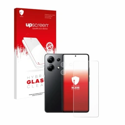 Afbeelding van upscreen Screenprotector voor Xiaomi Redmi Note 13 4G (Voor+Camera) Folie Beschermfolie Beschermglas transparant