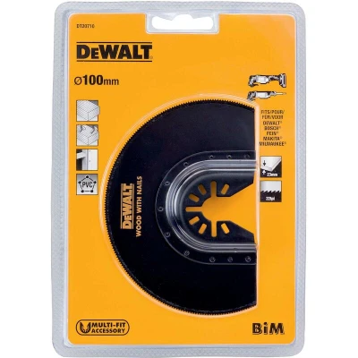 Afbeelding van DeWalt Accessoires Bim Segmentzaagblad gebogen 102mm DT20710 QZ