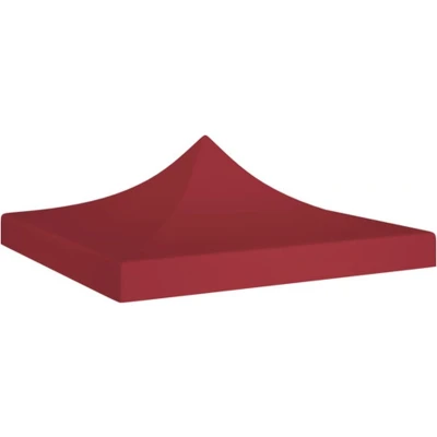 Afbeelding van Partytentdak 270 g/m² 3x3 m bordeauxrood