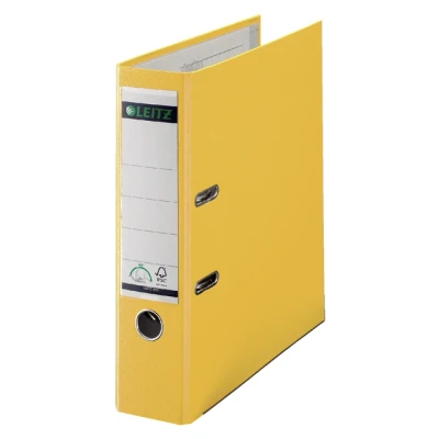 Afbeelding van Ordner Leitz 1010 180 80mm PP A4 geel
