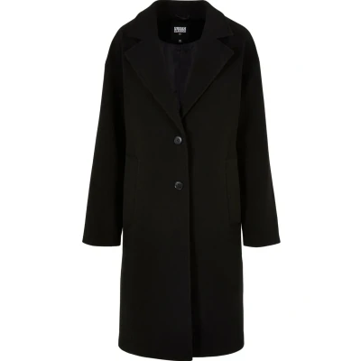 Afbeelding van Urban Classics LONG Mantel, Dames, Maat: 4XL, Black