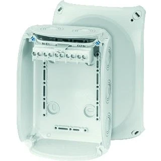 Afbeelding van Hensel kabeldoos 5 polig 2 6mm weerbestendig grijs ip66 ip67 kf 1006 g
