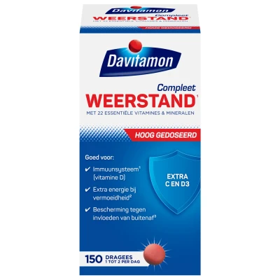 Afbeelding van Davitamon Compleet Weerstand Dragees 150ST