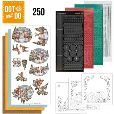 Afbeelding van Dot and Do 250 Amy Design Snowy Christmas