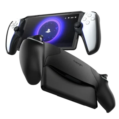 Afbeelding van Spigen Thin Fit Case Compatibel met PlayStation Portal Remote Player Zwart