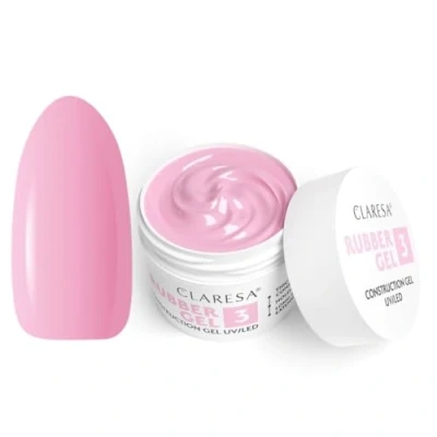 Afbeelding van Claresa Rubber Gel 3 Cool Pink 45gr.
