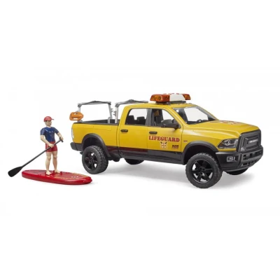 Afbeelding van Bruder RAM 2500 Power Wagon life guard incl accessoires