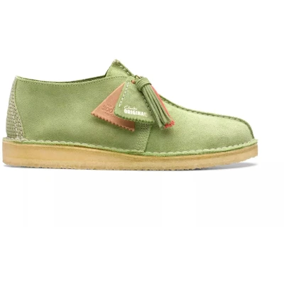 Afbeelding van Clarks Desert Trek heren veterschoen groen maat 46 (EU) 11 (UK)