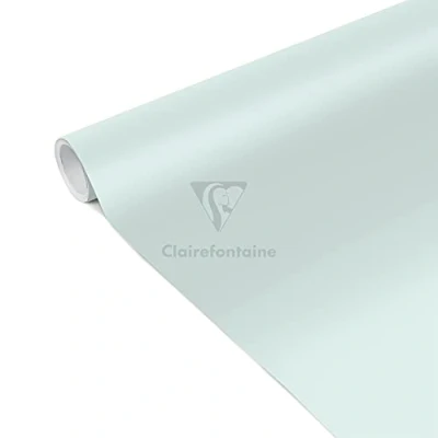 Afbeelding van Clairefontaine 95801C Tiny Rolls, 1 rol, 90 g, 5 x 0,35 m, praktisch in klein formaat, gesorteerd op kleur, pasteltinten