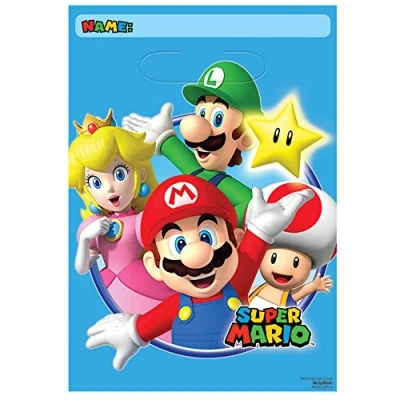 Afbeelding van super mario uitdeel zakjes