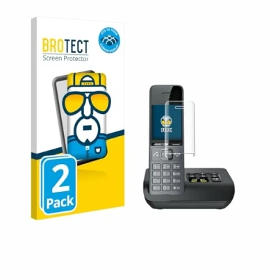 Afbeelding van BROTECT Full Cover Screen Protector voor Gigaset COMFORT 520A (2 Stuks) Schermbeschermer, 3D Curved