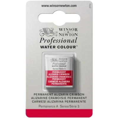 Afbeelding van Winsor &amp; Newton 0101466 Professional Water Colour, fijnste kunstenaars aquarelverf met de hoogst mogelijke pigmentatie, uitstekende lichtechtheid 1/2 Nap, Permanent Alizarin Crimson