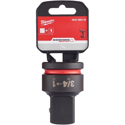 Afbeelding van Milwaukee Accessoires Adapter SHOCKWAVE Hex van 3/4 naar 1&quot;;&quot;; 1 stuk 4932480406