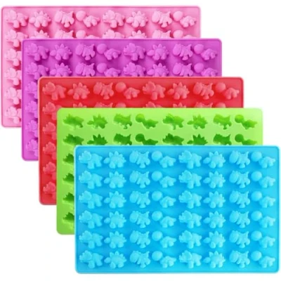 Afbeelding van Selecto Bake mini dinosaurus siliconen chocoladevormen 1 PC 48 holte dinosaurusvorm schimmel niet klevende snoepjelly mallen ijsblokjesbakje herbruikbare zeepwas decor flexibele bakvorm