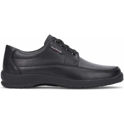 Afbeelding van Mephisto Ezard heren veterschoen zwart maat 43 (EU) 9 (UK)
