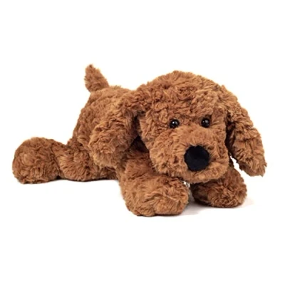 Afbeelding van Teddy HERMANN ®Rattle hond bruin, 28 cm