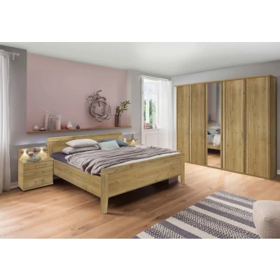 Afbeelding van B Bright Bed Bienne Tradi 120 x 210 cm bianco eiche