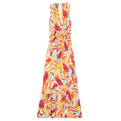 Afbeelding van Garcia Maxijurk, Dames, Maat: XS, Papaya punch