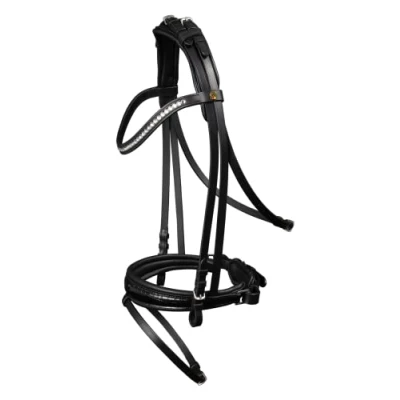 Afbeelding van Waldhausen S Line trenshoofdstel Magic Cob Zwart