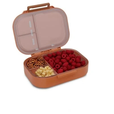 Afbeelding van Klarstein Bunko Lunchbox 3 Vakken Inclusief delig bestek 21 X 14,5 5,5 cm (Bxhxd)