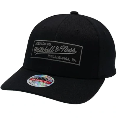 Afbeelding van Mitchell &amp; Ness Box Logo Classic Red Snapback, zwart, Eén maat