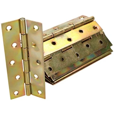 Afbeelding van KOTARBAU® Meubelscharnieren 100 x 45 mm 50 st. Opgerolde scharnieren alle maten tafelband deurband meubelband verzinkt deurscharnieren krattenband kastscharnieren