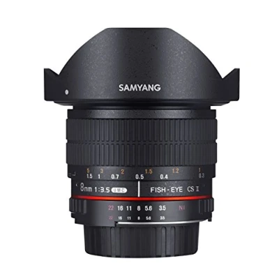 Afbeelding van Samyang 8mm F3.5 Umc Fisheye Csii Prime lens geschikt voor Pentax Spiegelreflex